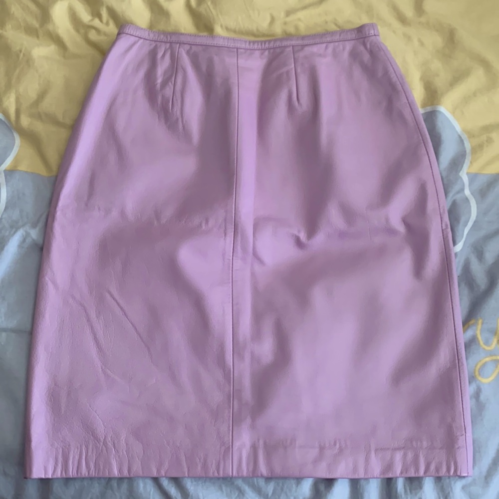 MIXIT light purple leather skirt size 4